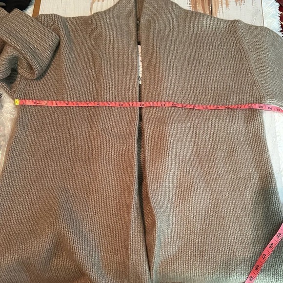 M.M La Fleur The Frederick Cardigan Yak Baby Alpaca Size M/L - Picture 5 of 15